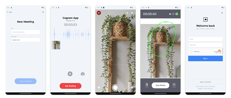 Cogram - Application Mobile